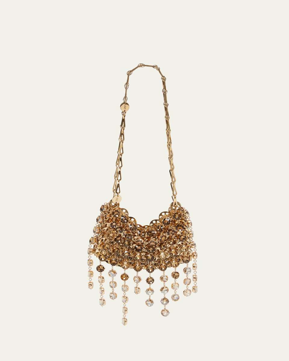 Sac a Main Disc Gradient Strass Shoulder Bag
